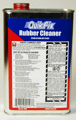 Quik Fix, 32 oz. Rubber Prep / Cleaners,